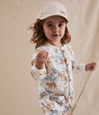 Thumbnail Jumpsuit with brushed inside | White | Kids | Kappahl