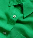 Thumbnail Koszula z domieszką lnu | Zielony | Ona | Kappahl