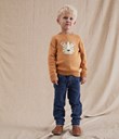 Thumbnail Knitted sweater | Orange | Kids | Kappahl