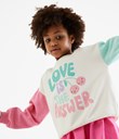 Thumbnail Sweatshirt with print | White | Kids | Kappahl