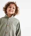 Thumbnail Skjorte i linblanding | Grønn | Barn | Kappahl