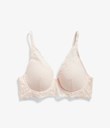 Thumbnail Padded wired bra in lace | Pink | Woman | Kappahl