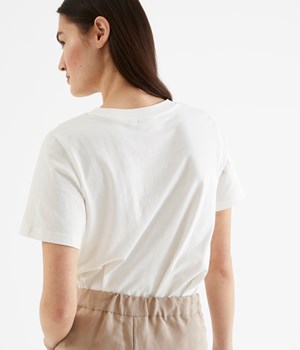 White | Printed | T-shirt Kappahl | Woman