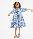 Thumbnail Frill Dress | Blue | Kids | Kappahl