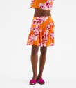 Thumbnail Patterned frill skirt | Orange | Woman | Kappahl