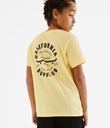 Thumbnail T-shirt med trykk på ryggen | Gul | Barn | Kappahl