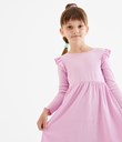 Thumbnail Ribbet kjole | Rosa | Barn | Kappahl