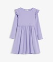 Thumbnail Ribbed dress | Lilac | Kids | Kappahl