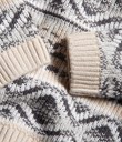 Thumbnail Żakardowy sweter z dzianiny | Beżowy | Dziecko | Kappahl