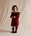 Thumbnail Bożonarodzeniowa sukienka z dzianiny, dla niemowląt | Czerwony | 