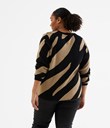 Thumbnail Jaquard knitted sweater | Beige | Woman | Kappahl