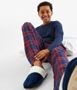 Thumbnail Flannel trousers | Blue | Kids | Kappahl