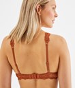Thumbnail Wirefree bra in lace | Brown | Woman | Kappahl