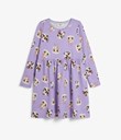 Thumbnail Patterned dress | Lilac | Kids | Kappahl