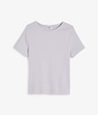 Thumbnail Ribbed t-shirt | Lilac | Kids | Kappahl