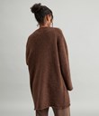 Thumbnail Knitted cardigan | Brown | Woman | Kappahl