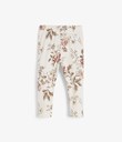 Thumbnail Flower leggings | White | Kids | Kappahl