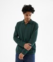 Thumbnail Stickad tröja med krage | Grön | Herr | Kappahl