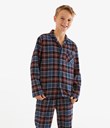 Thumbnail Flannel pyjamas | Blue | Kids | Kappahl