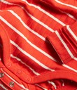 Thumbnail Stripete ribbestrikket body | Rød | Barn | Kappahl