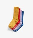 Thumbnail Ribatut sukat 4 parin pakkaus | Keltainen | Lapset | Kappahl