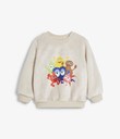 Thumbnail Sweatshirt i fleece Babblarna | Beige | Barn | Kappahl