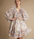 Thumbnail Sukienka z szyfonu w kwiaty, Newbie Woman | Beżowy | Dziecko | Ka