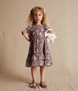 Thumbnail Sukienka z szyfonu w kwiaty | Różowy | Dziecko | Kappahl