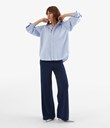 Thumbnail Szerokie brokatowe spodnie | Niebieski | Ona | Kappahl
