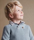 Thumbnail Stickad tröja | Blå | Barn | Kappahl