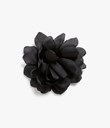 Thumbnail Broszka z materiałowym kwiatkiem  | Czarny | Ona | Kappahl
