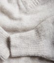 Thumbnail Stickad tröja i ull- och mohairblandning | Grå | Dam | Kappahl