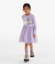 Thumbnail Sukienka z tiulową spódnicą | Lila | Dziecko | Kappahl