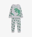 Thumbnail Långärmad pyjamas | Grå | Barn | Kappahl