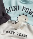 Thumbnail Sweatshirt baby | Turkos | Barn | Kappahl