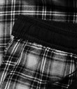 Thumbnail Spodnie z flaneli | Czarny | Dziecko | Kappahl