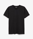 Thumbnail V-neck t-shirt | Black | Men | Kappahl