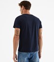 Thumbnail T-shirt with round neck | Blue | Men | Kappahl
