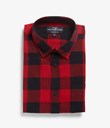 Thumbnail Flannel shirt regular fit - Red - Men - Kappahl
