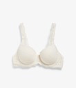Thumbnail Padded wired bra in lace | White | Woman | Kappahl