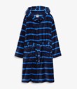 Thumbnail Fleece bathrobe - Blue - Kids - Kappahl