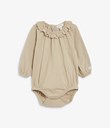 Thumbnail Body with frill collar - Beige - Kids - Kappahl