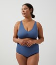 Thumbnail Seamless kaarituettomat rintaliivit - Sininen - Woman - Kappahl