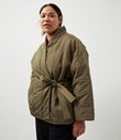 Thumbnail Quilted jacket - Green - Woman - Kappahl