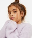 Thumbnail Knitted sweater - Lilac - Kids - Kappahl