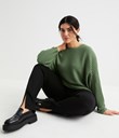 Thumbnail Sweter w łańcuchy - Zielony - Woman - Kappahl