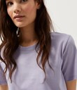 Thumbnail Basic top with short sleeve - Lilac - Woman - Kappahl