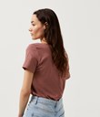 Thumbnail Basic top with short sleeve - Red - Woman - Kappahl