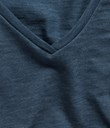Thumbnail Basic top with short sleeve - Blue - Woman - Kappahl