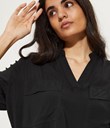 Thumbnail Viscose blouse | Black | Woman | Kappahl